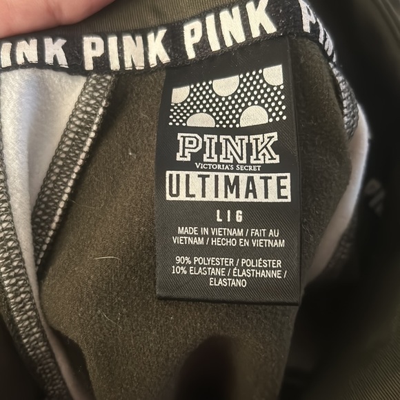 PINK Victorias Secret Ultimate 3/4 Zip Hoodie - Picture 7 of 7